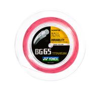 Yonex BG65Ti Badminton String BG 65 Ti - 200m Reel - Pink