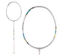 Yonex Nanoflare 700 Tour Unstrung Badminton Racket - Silver/Sky Blue