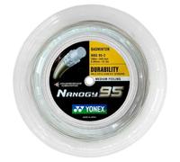 Yonex Nanogy NBG 95 Badminton Racquet's String Reel 656Ft / 200M (Silver Gray)
