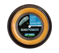Yonex Orange BG 80 Power Badminton String 200 m, Men's Colour, One Size