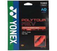 YONEX Poly Tour Rev Tennis String Set - 16L/1.25mm, Bright Orange