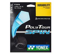 Yonex Poly Tour Spin (16L-1.25mm) String Set (Black)