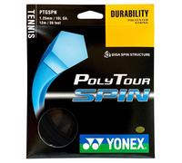 Yonex Poly Tour Spin (16L-1.25mm) String Set (Black)