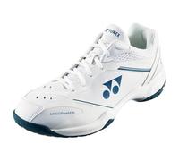 YONEX Power Cushion 65 X4 Men's Badminton Shoes - Power Cushion Cushioning and Radial Blade Sole for Optimal Performance, White, 6.5 UK