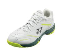 YONEX Power Cushion 65 X4 VA Viktor AXELSEN Unisex Badminton Shoe - Stability, Grip & Comfort - Ideal for Training & Competition, Beige Grey Grayish Beige, 4 UK