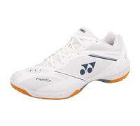 YONEX Power Cushion 65 Z4 Wide Badminton Shoes with Perfect Fit and Performance, White, 42 EU Weit