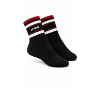 YONEX Pro Badminton Socks Cushioned Towel Bottom (Black Red)