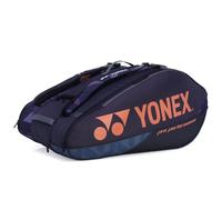 YONEX Pro Racquet Bag Mdnv Racket Bag Dark Blue / Orange Pack of 12