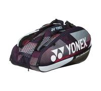 YONEX Pro Racquet Bag Pack of 9 Racquet Bag Purple/Grey, grape