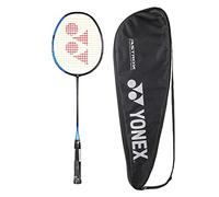 YONEX Smash Badminton Racquet (G4, 73 Grams, 28 lbs Tension) (Black Blue)