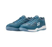 YONEX Strider Ray Badminton Shoes - For Women, Men & Children - Comfortable Entry Level Shoe with Power Cushion - Non-Slip Sole, blue, 8 UK