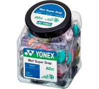 YONEX Wet Super GRAP Tennis Overgrips 60 Piece Bucket