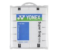 YONEX Super Grap Overgrip Tennis Badminton - Pack of 12 (White)