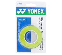 YONEX Super GRAP Racquet Overgrip (Citrus Green, 3-Pack)