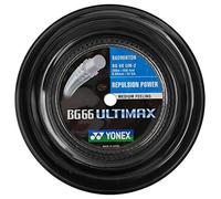 YONEX Unisex String BG 66 ULTIMAX Black Badminton Cordage, Multicolored, 6 UK