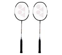 YONEX ZR 100 Light Aluminum Blend Badminton Racquet with Full Cover, Set of 2