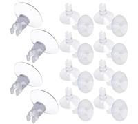 Yonfas 20 PCS Aquarium Suction Cup Clips - Strong Suction Holders for Fish Tank Accessories, Easy to Install, Perfect for Freshwater & Saltwater Tanks
