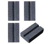 Yonfas 4-Piece Dart Tip Sharpener Set, V-Shaped Sharpening Stone for Metal Dart Points, Essential Dart Accessories for Precision Play