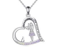 YONFQE Violin Necklace S925 Sterling Silver Violin Pendant Necklaces for Women She Believed She Could So She Did Inspirational Jewellery Gifts for Violinist Violin Lovers