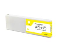 Yongairuink SJIC30P Yellow Ink Cartridge Replacement for Epson SJIC30P C33S020642 Ink Compatible with ColorWorks TM-C7500G TM-C7500GE C7500G C7500GE Printer (1 Yellow)