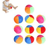 Yongany Foot Bag,10-Piece Multicolor Portable Funny - Hacky Dirtbag Sack for Adults,for Beginner Men Women Indoor Outdoor Backyard Beach Park Party
