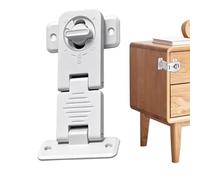 Yongany Fridge Lock for Kids | Right Angle Child Proofing Appliance Locking Latches - Adhesive Fridge Child Locks,for Home Apartment Farmhouse Bedroom Dining Room Study Bathroom Closet Wardrobe