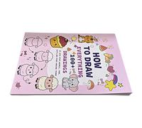 Yongany How to Draw Books,Artistic Interactive Educational Activities - Step By Step Drawing Book for Kids - for Beginners Indoor Outdoor School Dorm Travel Birthday Party Favors