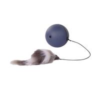 Yongany Interactive Cat Ball - Automatic Moving Long Tail Teaser Game - Self Moving Balls | for Pet Kitten Puppy Indoor Outdoor On Ground During Birthday Daily Holiday
