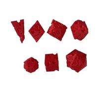 Yongany Role Playing Dice - Cheese Table Games Dice | 3D Printed Interactive Prop for Role Playing Math Learning Teaching Decision Making Travel Party Classroom Family Night