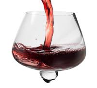Yongany Stemless Red Wine Glasses | Crystal Wine Drinking Cup - Brandy Drinking Cup - for Whiskey Brandy Cocktail Rum Party Celebration Home Bar
