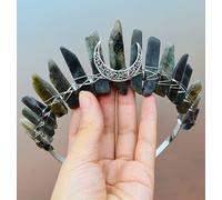 YONGERN Handmade Colorful Purple Blue Moon Jewelry Headband Party Bridal Party Jewelry Headdress Gift Mysterious Power (Color : 21)