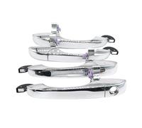 yongewu Car Exterior Door Handles Compatible with Chrysler for 300C 300 2005 2006 2007 2008 2009 2010 Chrome Exterior Door Handle Replacement 4589009AG 5065800AG 5065801AG