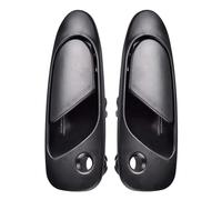 yongewu car Handle Compatible with for Civic VX 1992-1995 2 Pcs Car Front Exterior Door Handle Front Driver and Passenger Side Part Number: 72180SR3J02ZD