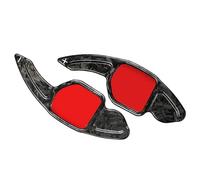 yongewu Gear Shift Paddle Compatible with A8 S8 2011 2012 2013 2014 2015 2016 for Q3 2015 2016 Forged Carbon Fiber Car Steering Wheel Paddle Shifter Extension Accessories