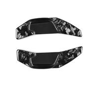 yongewu Gear Shift Paddle Compatible with Toyota for Mark X 2010-2019 for Levin 2014-2018 Car Interior Steering Wheel Controller Shift Paddle Extension Car Universal Picks(Forged Pattern)