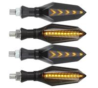 yongewu indicators motorbike Compatible with For XJR1300 For XP500 For XP530 For XS250SE For XS400 For XS650 For XS750 For XS850 For XS1100 Motorcycle Turn Signals Light(Yellow,4piece)