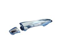 yongewu Outer Door Handle Compatible with Hyundai for Santafe 2013 2014 2015 2016 Rear Left Right Chrome Exterior Door Handle Auto Accessories 83652-B8010