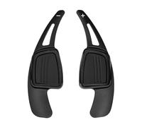 yongewu Paddle Shifter Cover Compatible with for S4 B9 for A5 S5 2017 2018 2019 Car Shift Paddles Car Extended Shift Paddles Auto Parts Auto Interior Parts(Black)