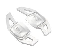 yongewu Paddle Shifter Cover Compatible with VW for Touran L for Teramont for Phaeton 2019 Car Shift Paddles Auto Parts Car Accessories Extended Shift Paddles(Silver)