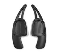 yongewu Paddle Shifter Extensions Compatible with for S3 2017 2018 2019 2020 1 Pair Aluminum Car Steering Wheel Shift Paddle Shifter Extension Car Shift Paddle(Black)