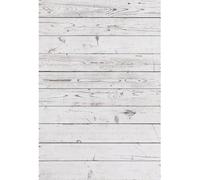 YongFoto 2x3m Vinyl Old Weathered White Wood Backdrops for Photography Rustic Texture Board Photo Background Crafts Party Wall Picture Taking Photo Studio Props