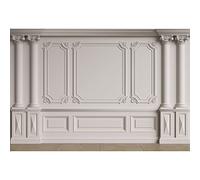 YongFoto 3x2m Interior Wall Backdrop Photography Ivory Luxurious European Palace Classic Background for Business Office Living Room Family Photo Studio Prop for Photographer Video Pictures