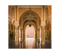 YongFoto 3x3m Photography Backdrop Royal Interior in Jaipur Palace India Landmark Backdrops for Photography Photo Shoots Party Adults Kids Wedding Personal Portrait Vinyl Photo Background Studio Props