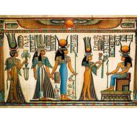 YongFoto 5x3ft Polyester Photography Backdrop Ancient Egypt Scene Murals Pharaoh Hieroglyphic Egyptian Papyrus Backdrops for Photo Shoots Party Kids Baby Portrait Photo Background Studio Props