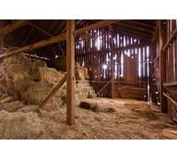 YongFoto 7x5ft Photography Backdrop Vintage Old Wooden Barn Straw Hayloft Indoor Scene Photo Background Backdrops Photography Photo Shoots Party Newborn Kids Baby Personal Portrait Photo Studio Props