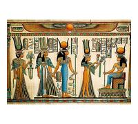 YongFoto 7x5ft Vinyl Photography Backdrop Ancient Egypt Scene Murals Pharaoh Hieroglyphic Egyptian Papyrus Backdrops for Photo Shoots Party Kids Baby Personal Portrait Photo Background Studio Props