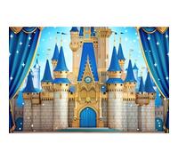 YongFoto Medieval Fairy Tale Castle Backdrop 5x3ft Childish Palace Photography Background Baby Boy Royal Prince Knight Birthday Party Banner Stage Kid Event Decor Photoshoot Wallpaper Photo Booth