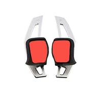 YONGHONG Steering Wheel DSG Paddle Extensions Shifter Kit Compatible with Golf GTI R Jetta MK5 MK6(Silvery Shiny)