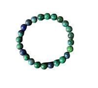YONGHONGKEJI Crystal Bracelets for Women 8Mm Bead Bracelets Healing Gemstone Stretch Bracelets Elegant Fossil Design Chakra Bangles for Women Birthday Christmas Jewellery Gifts Phoenix Lapis Lazuli