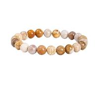 YONGHONGKEJI Healing Crystals Bracelet for Women Crystals and Gemstones Bangles 7 Chakra Natural Stone Bracelet Elegant Beaded Beaded Wristbands Friendship Jewelry Gifts Chrysanthemum Stone 10Mm